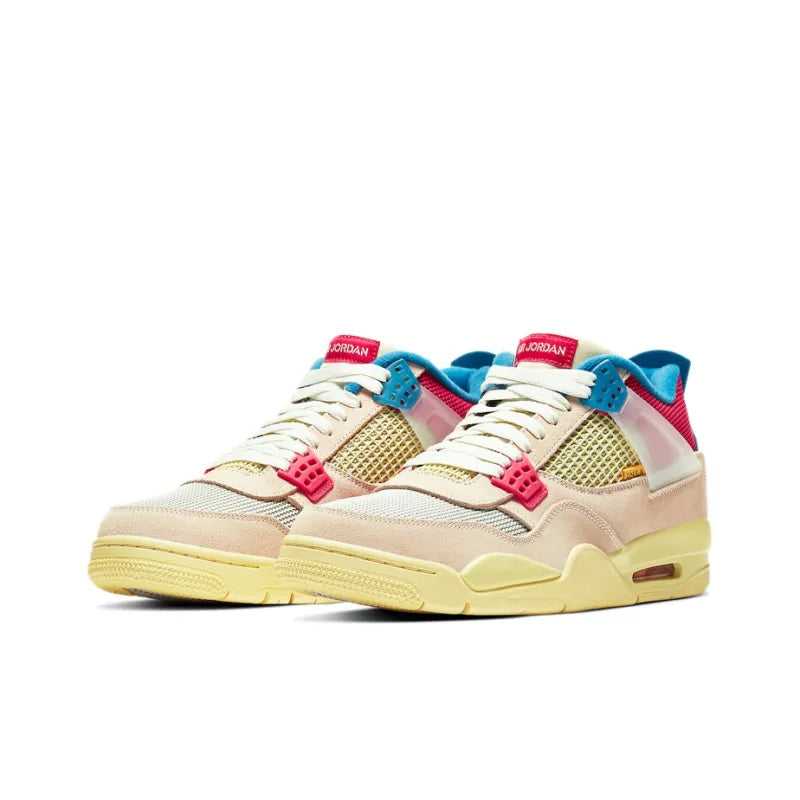 Air Jordan Retro 4-Style Sneakers – Guava Ice Edition