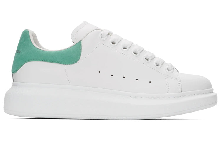 (WMNS) Alexander McQueen Low-Top Larry Sneakers 'White Green' 553770WHGP79462 #