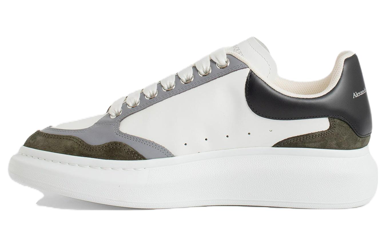 Alexander McQueen Oversized Sneaker 'White Khaki Grey' 757710WIA5V3155 #