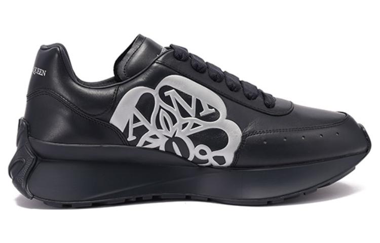 Alexander McQueen Sprint Runner 'Navy Silver White' 727377WIC9I4587 #