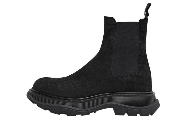 Alexander McQueen Chelsea Boots 'Core Black' 645876WHZH11000 #