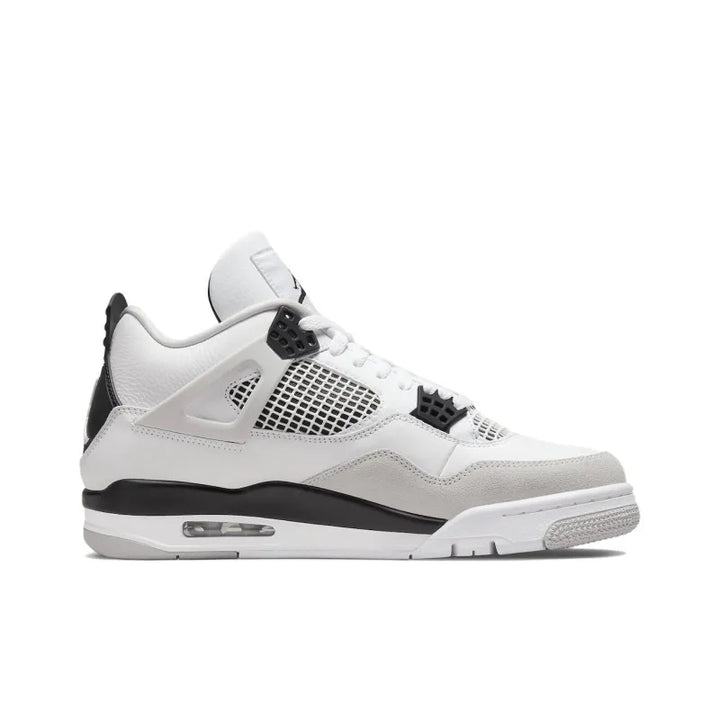 Air Jordan Retro 4-Style Sneakers – Military Black Edition