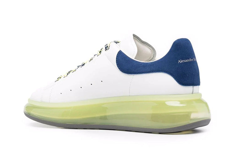 Alexander McQueen Oversized Sneaker 'Translucent Indigo Yellow' 604232WHXMA9433 #