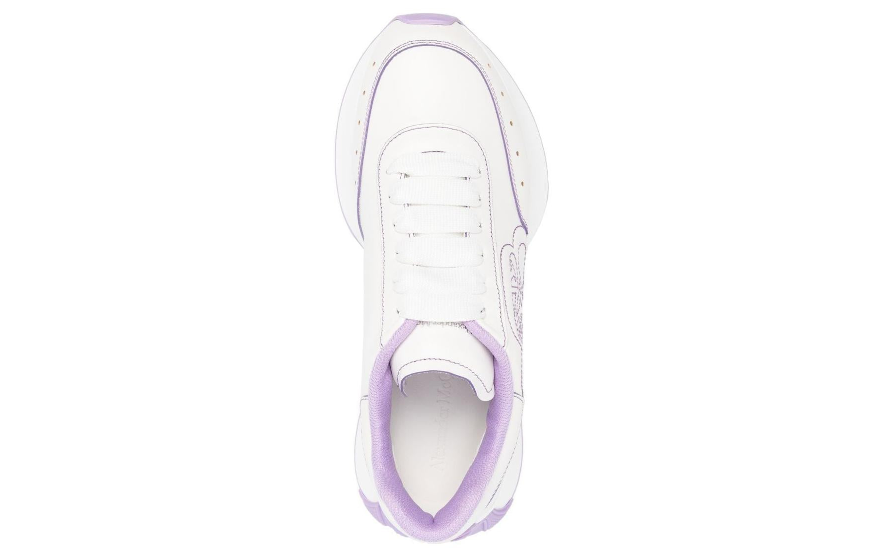 (WMNS) Alexander McQueen Sprint Runner 'White Lilac' 687995WIC9K8888 #