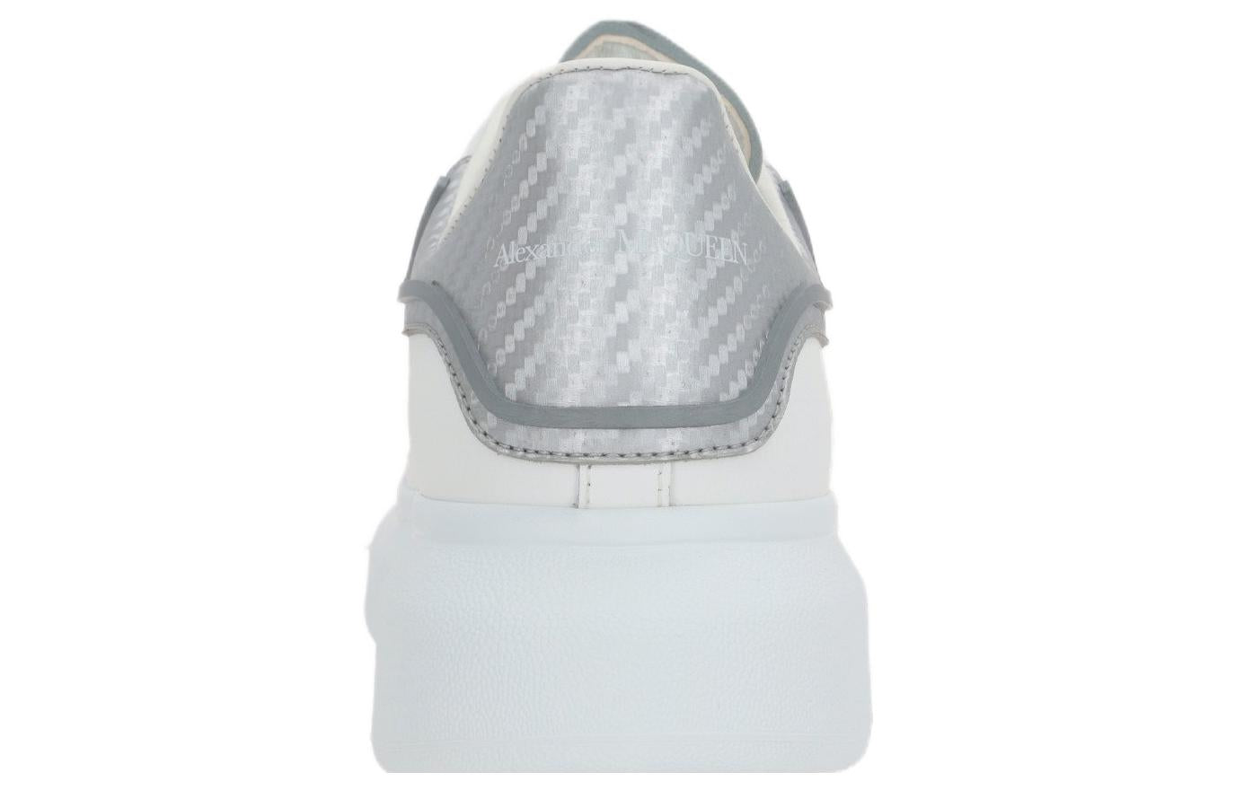 Alexander McQueen Oversized Low-Top Sneakers 'White Silver' 735770WICYU9071 #