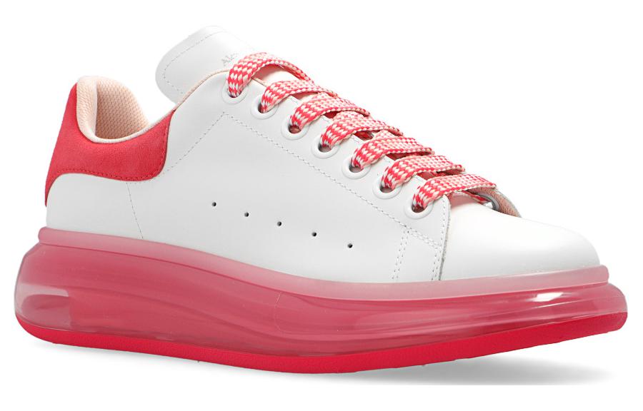 (WMNS) Alexander McQueen Oversized Sneaker 'Ivory Red' 666893WHXMA9942 #