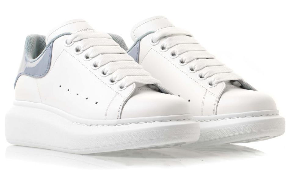 (WMNS) Alexander McQueen Larry Oversize Sneakers 'White Blue' 697101WIBND9760 #