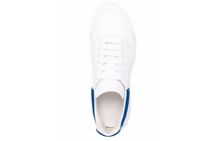 Alexander McQueen Oversized Court Trainer 'White Blue' 634619WIA9A9086  #