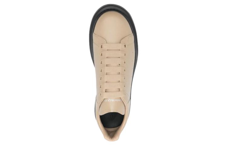 Alexander McQueen Larry Sneakers 'Beige Black' 727388WHTQ49787 #