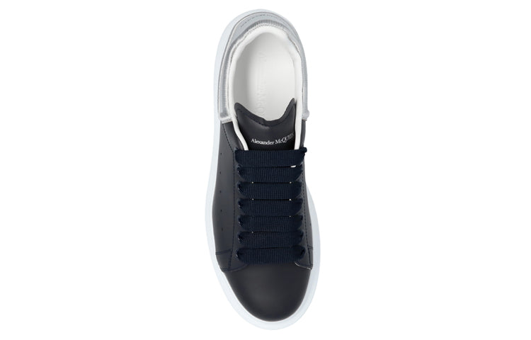 (WMNS) Alexander McQueen Larry Oversized Sneakers 'Black White' 685666WIBN64063 #