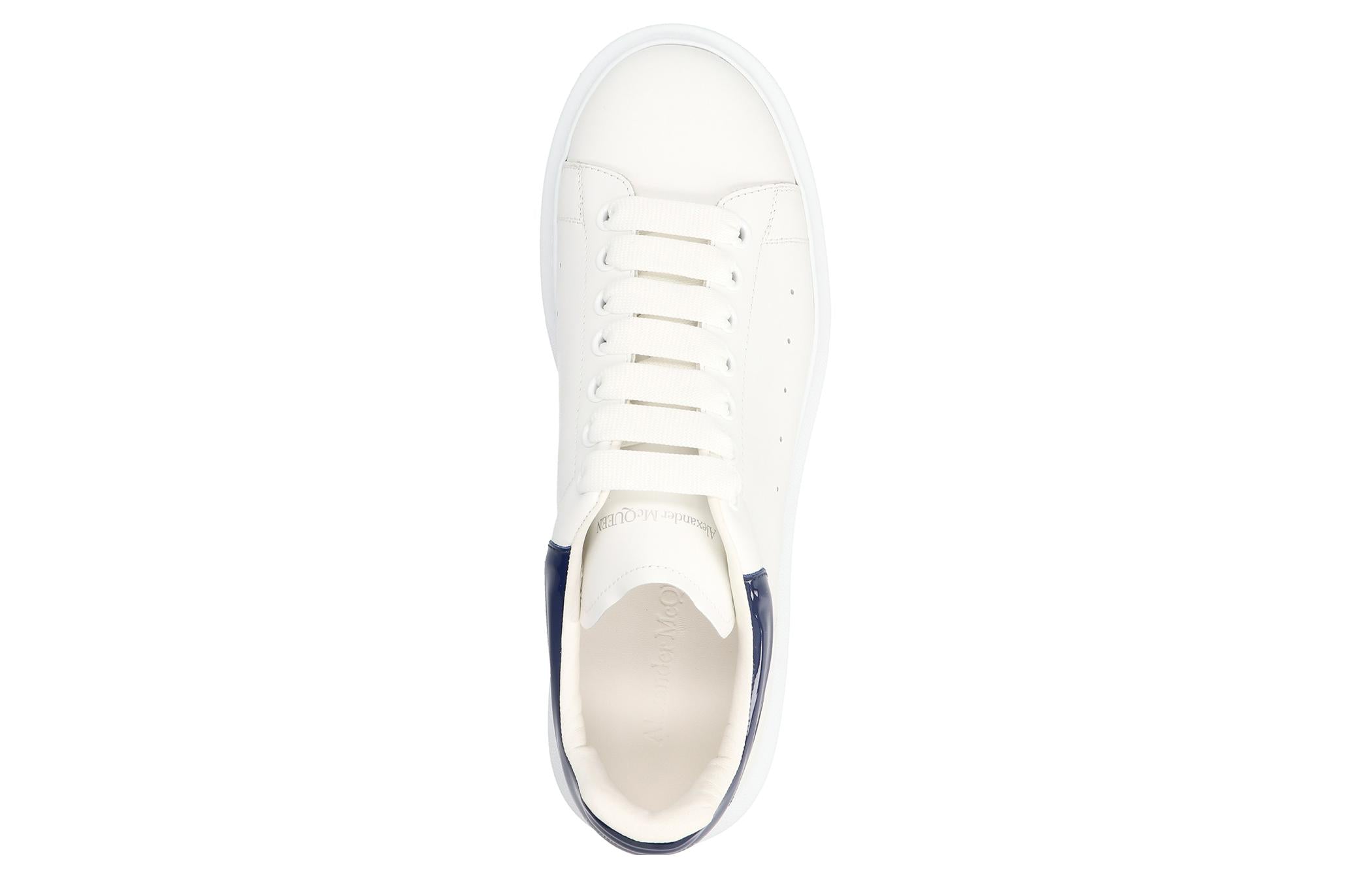 Alexander McQueen Oversized Sneaker 'White Navy' 727390WICGW9095 #