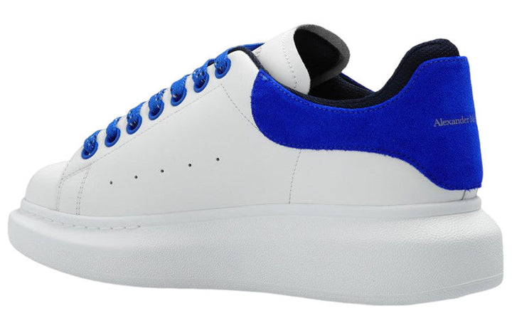 (WMNS) Alexander McQueen Oversized Sneakers 'White Blue' 697103WICYA8823 #