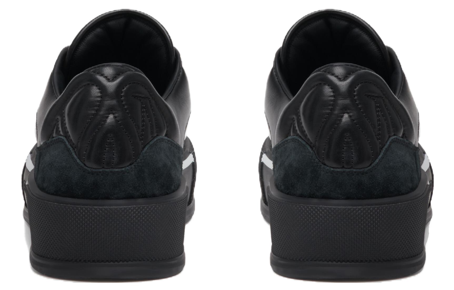 Alexander McQueen Skate Deck Plimsoll Shoes 'Black White' 777241W4SS31070 #