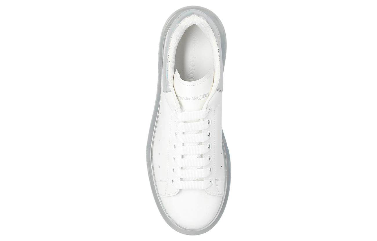 Alexander McQueen Clear Sole Oversized Sneaker 'White Pearl' 662657WID319637 #