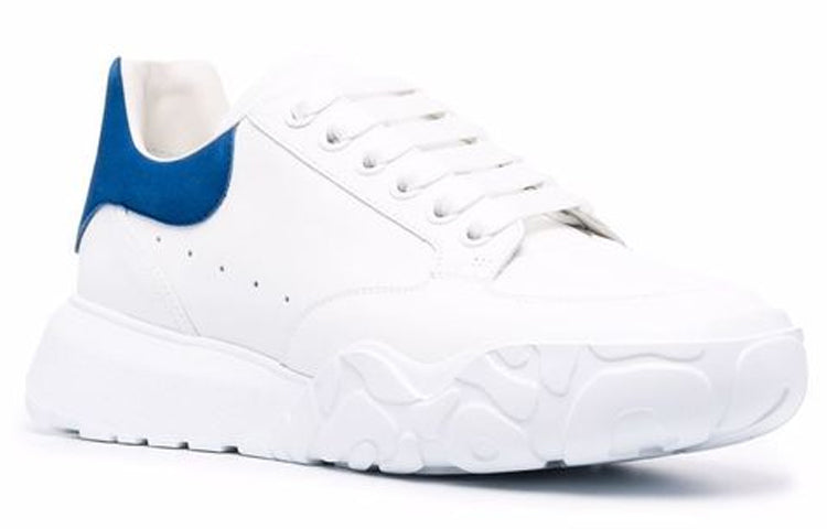 Alexander McQueen Oversized Court Trainer 'White Blue' 634619WIA9A9086  #