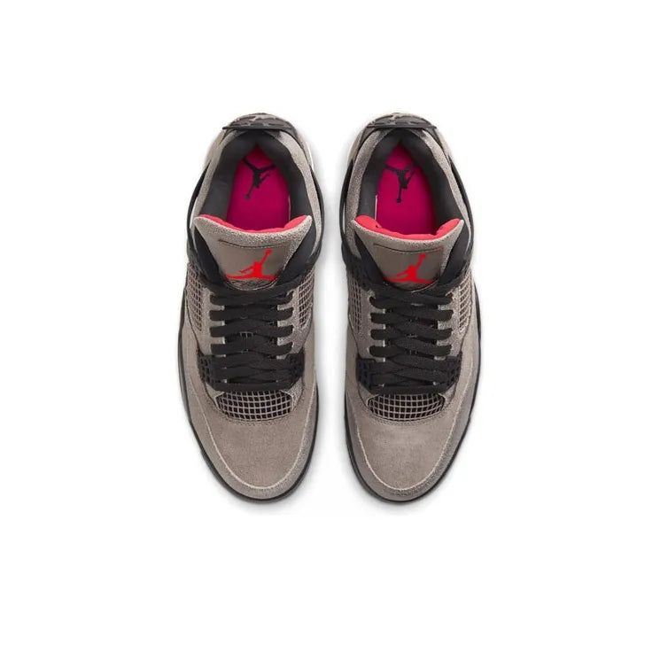 Air Jordan Retro 4-Style Sneakers – Taupe Haze Edition