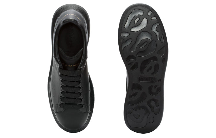 Alexander McQueen Oversized Sneaker 'Pure Black' 553761WHGP01000 #