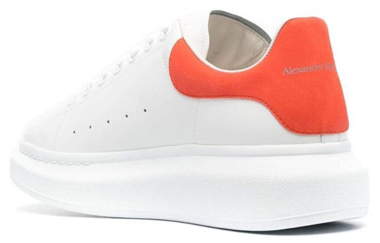 Alexander McQueen Oversized Sneaker 'White Warm Orange' 553680WHGP79345 #