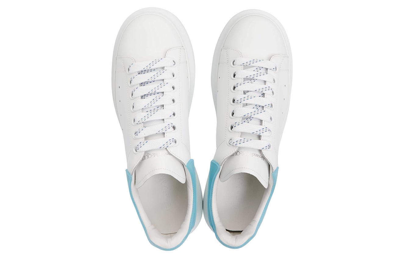 Alexander McQueen Oversized Sneaker 'White Blue' 625156WHXMT9729 #