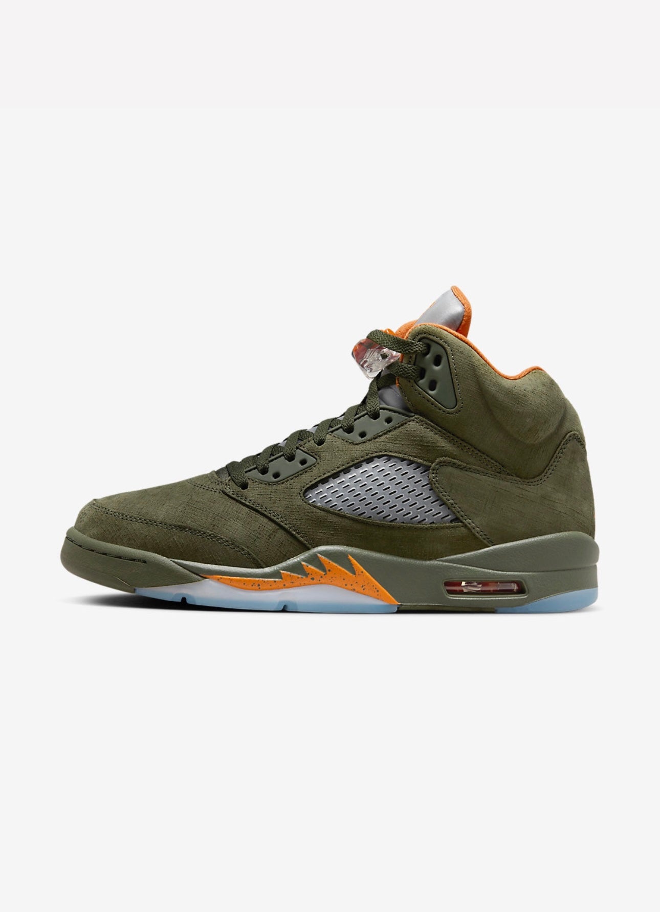 Air Jordan 5 Olive Tone Retro Kicks – Street Look