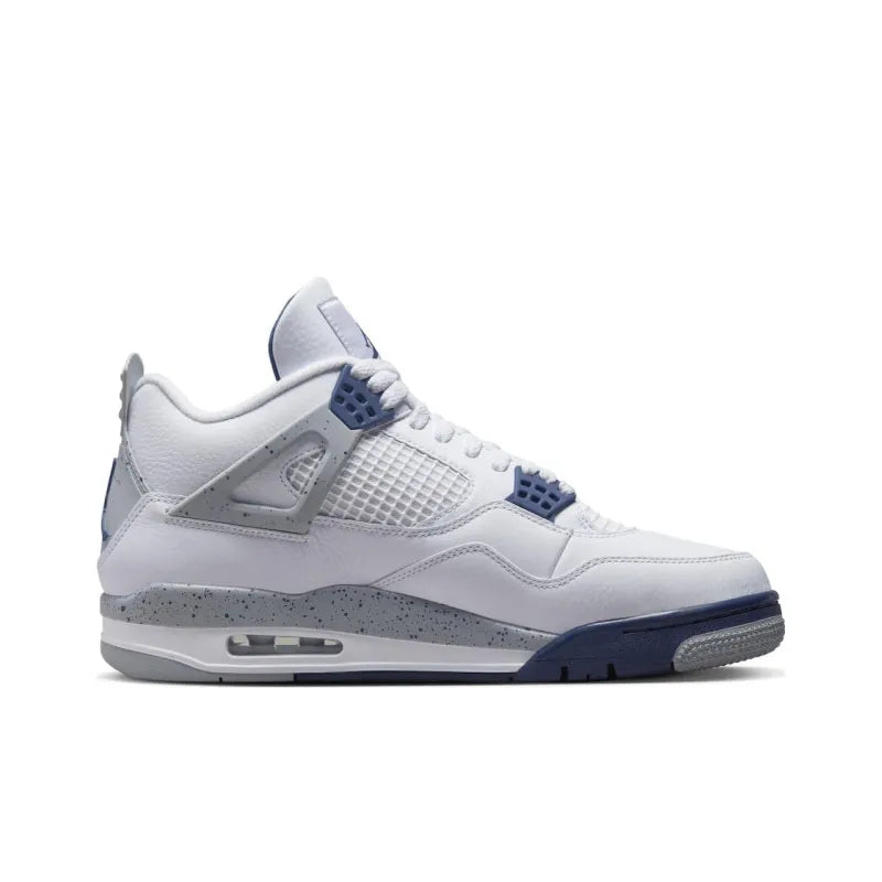 Air Jordan Retro 4-Style Sneakers – Midnight Navy Edition