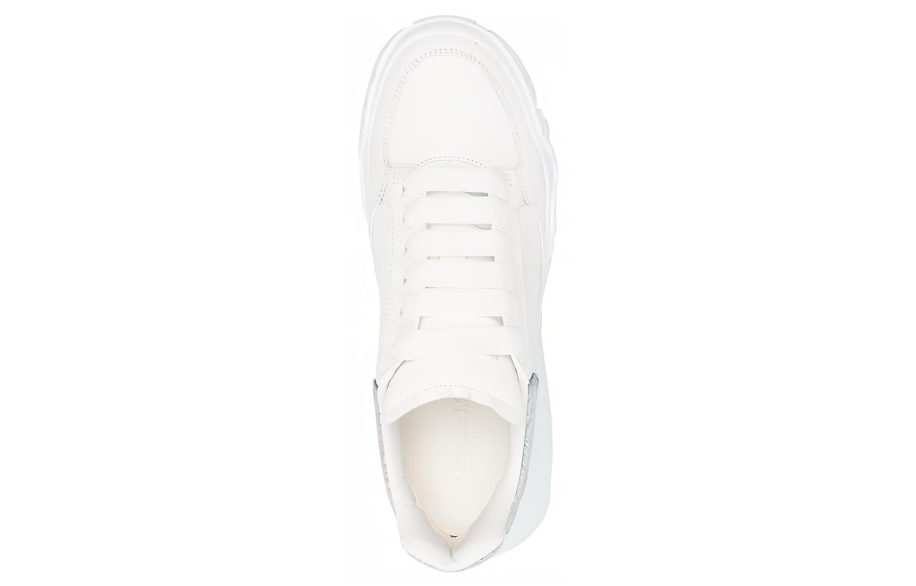 (WMNS) Alexander McQueen Court Sneakers 'White Multi' 733025WID619487 #