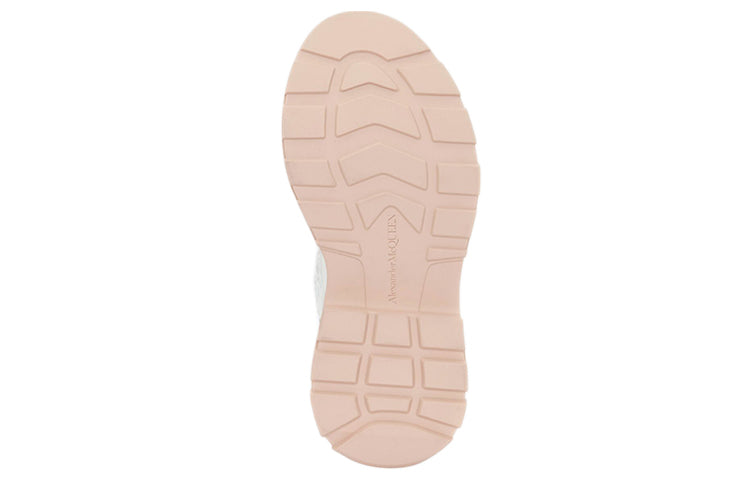 (WMNS) Alexander McQueen Tread Slick Boot 'White Pink' 633900WHYK39402 #