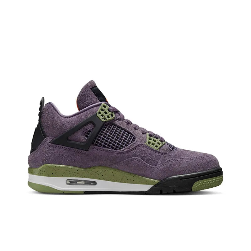 Air Jordan Retro 4-Style Sneakers – Canyon Purple Edition
