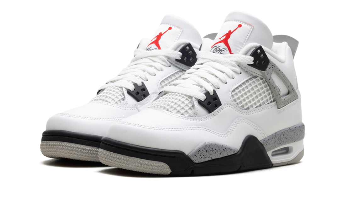 Air Jordan 4 Retro GS "White Cement" IB4171 100