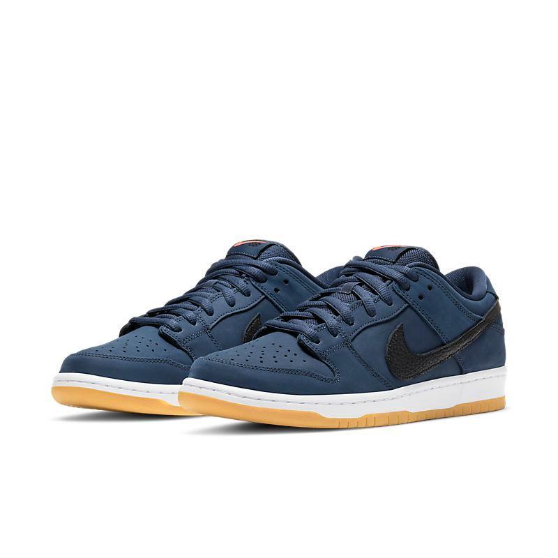 Nike Dunk Low – Midnight Suede Gum Sole Edition