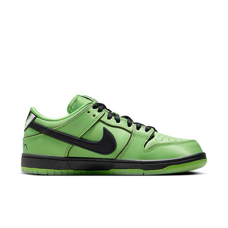 Nike SB Dunk Low – Bold Green Glow “Cartoon Edition