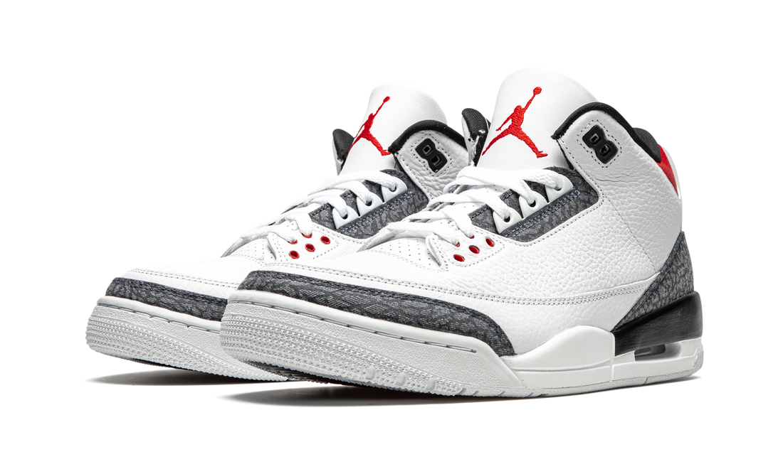 Air Jordan 3 Retro SE-T Denim "Japan Exclusive - Fire Red" CZ6433 100