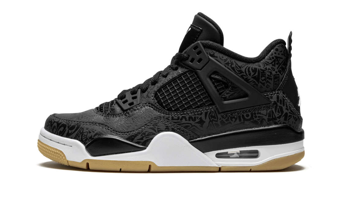 Air Jordan 4 Retro SE GS "Laser Black/Gum" CI2970 001