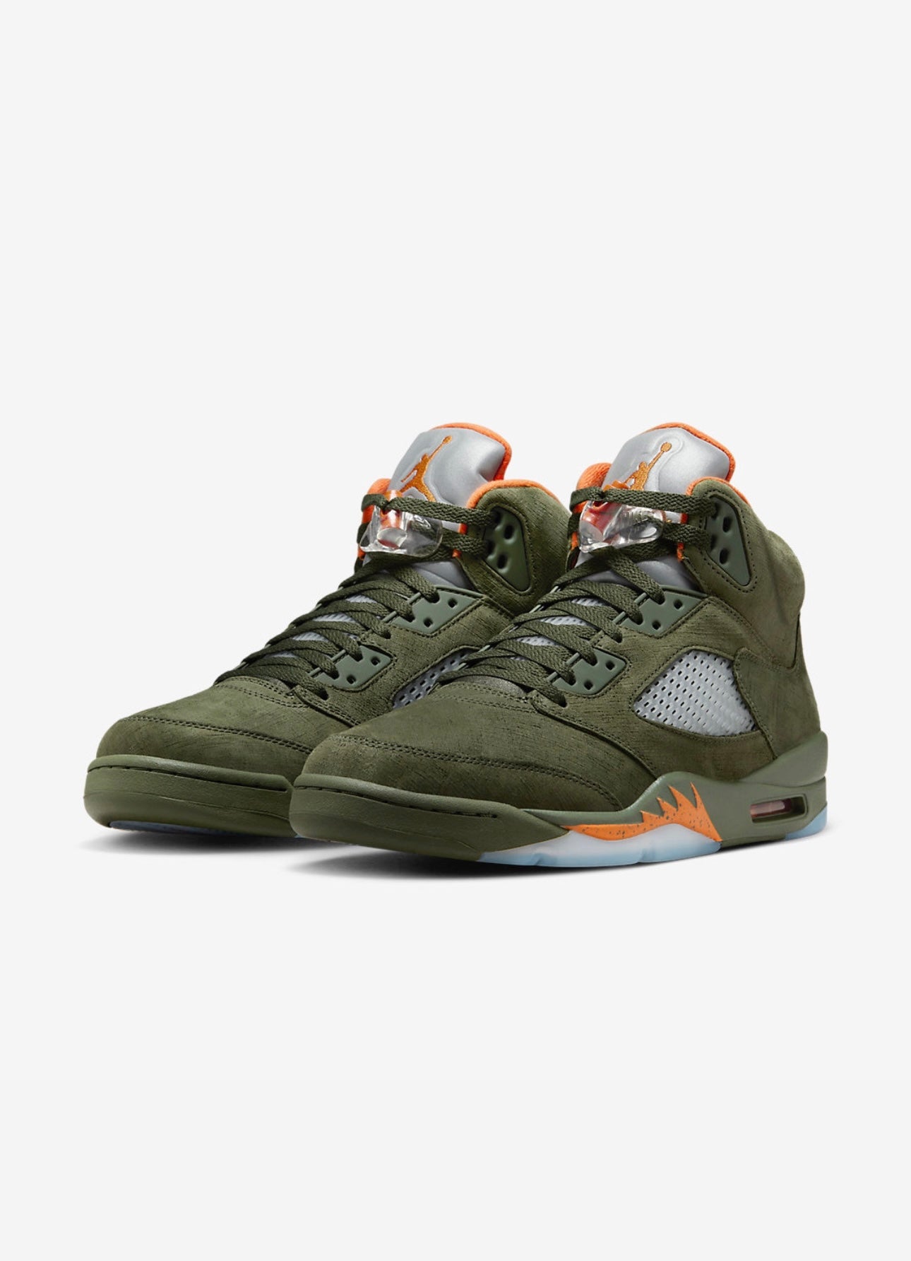 Air Jordan 5 Olive Tone Retro Kicks – Street Look