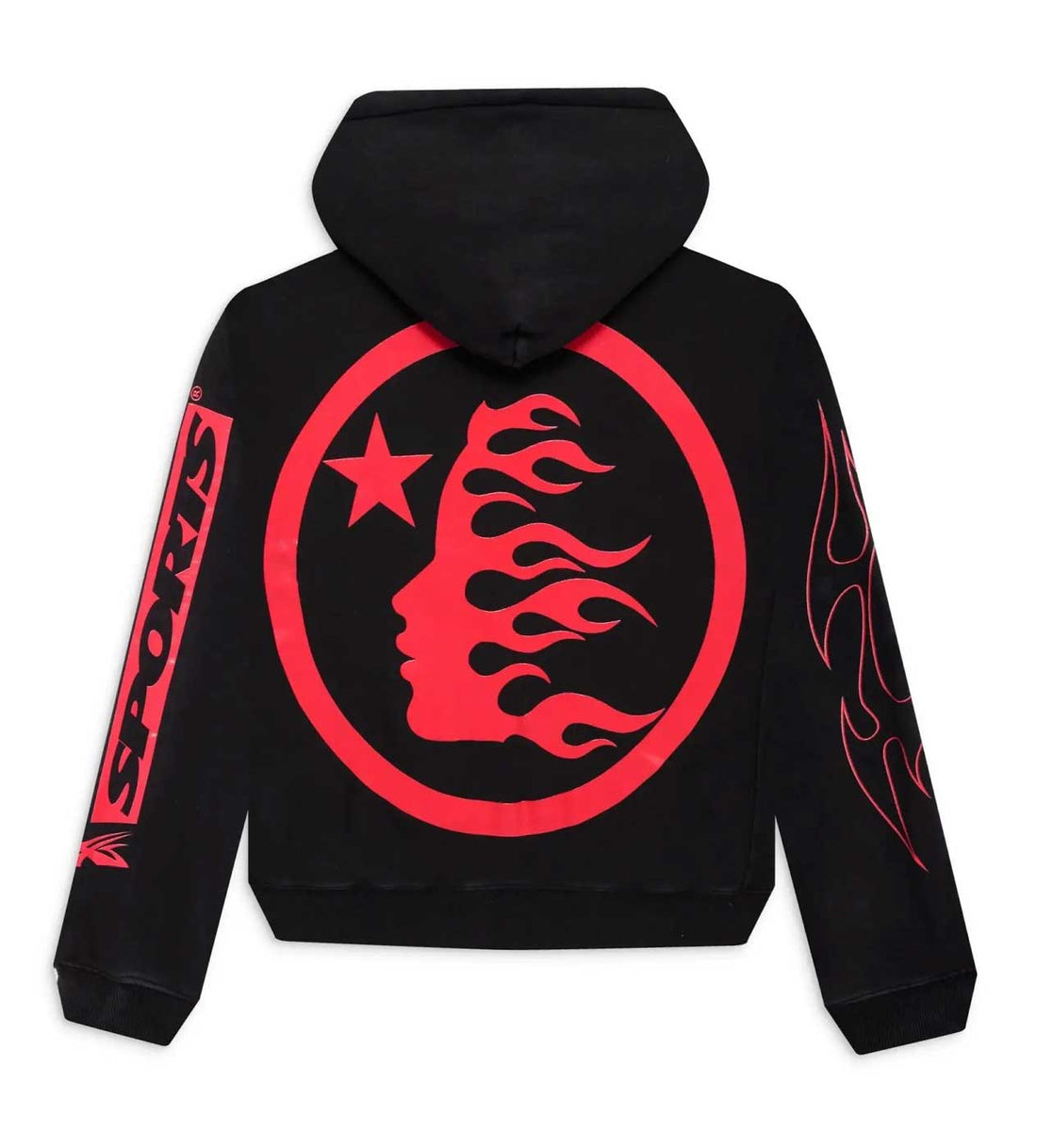 Hellstar Sports Future Flame Hoodie Black