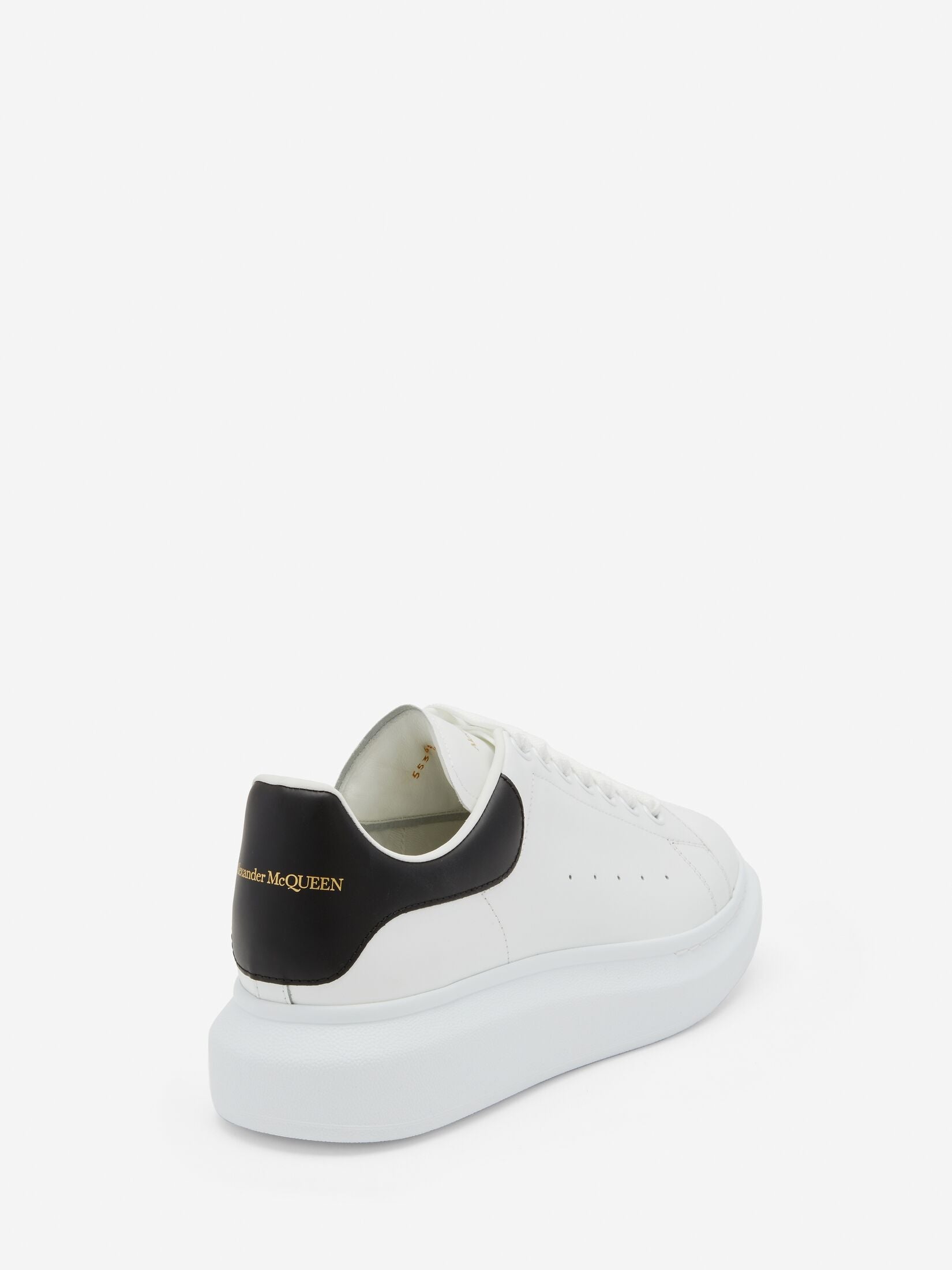 Men's Oversized Sneaker in White/black - SpinServe
