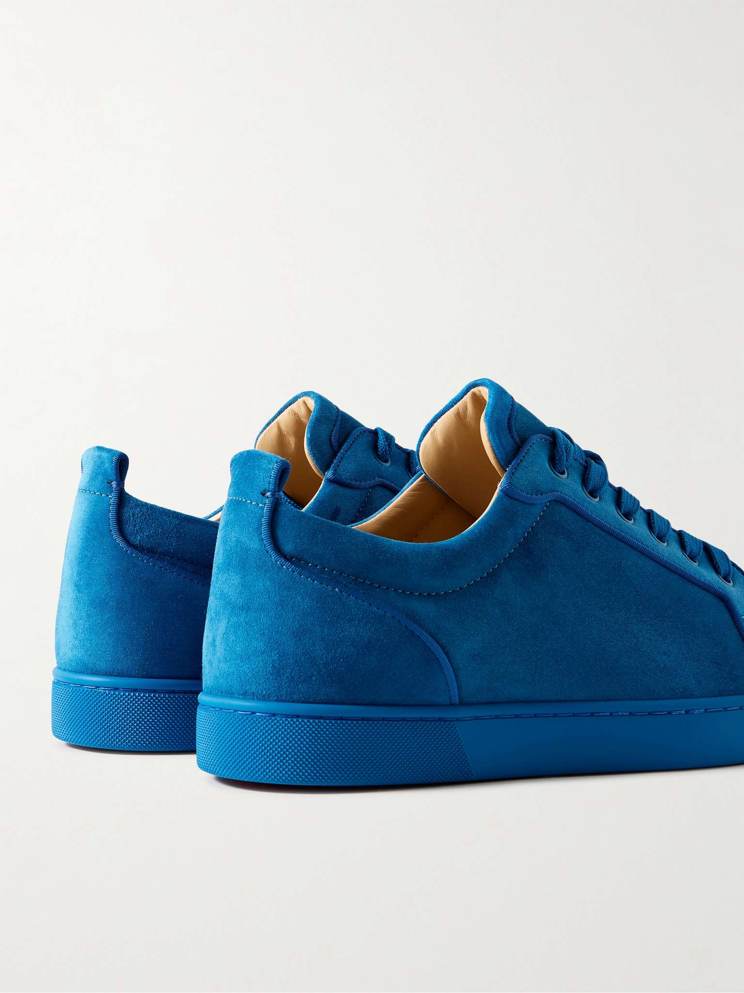 CHRISTIAN LOUBOUTIN
Louis Junior Spikes Cap-Toe Suede Sneakers