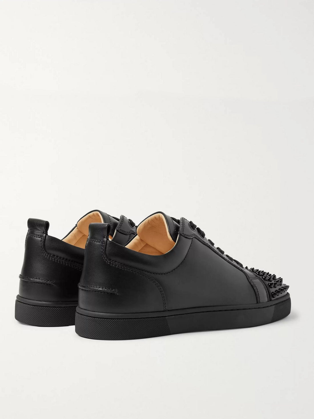CHRISTIAN LOUBOUTIN
Louis Junior Spikes Cap-Toe Suede Sneakers