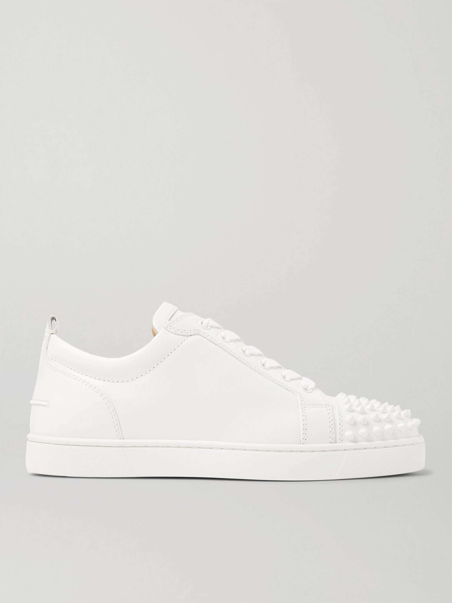 CHRISTIAN LOUBOUTIN
Louis Junior Spikes Cap-Toe Suede Sneakers