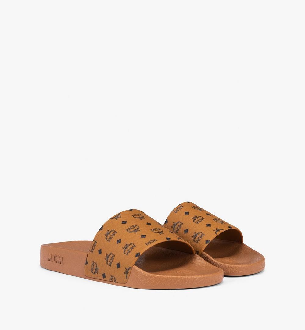MONOGRAM PRINT RUBBER SLIDES