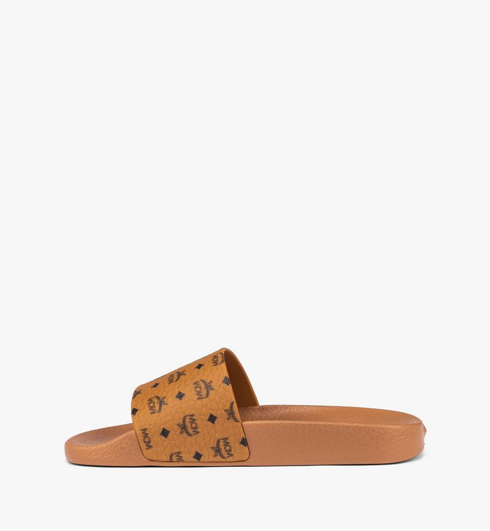 MONOGRAM PRINT RUBBER SLIDES