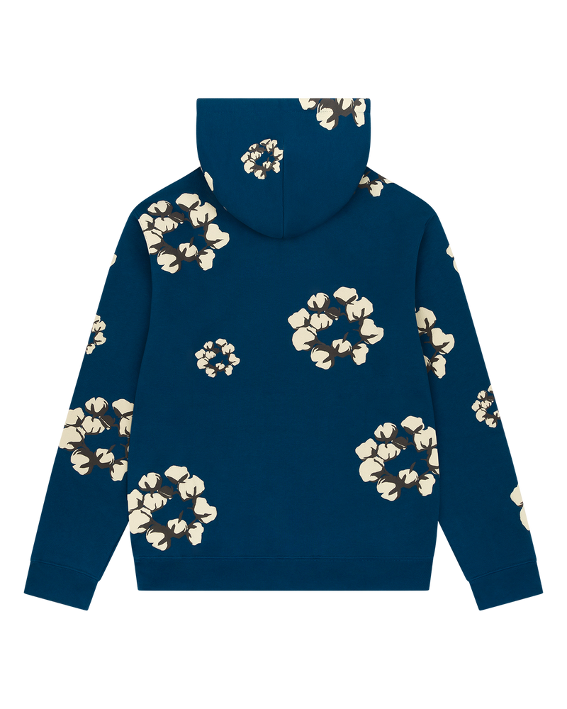 Cactus Tears Wreath Hoodie Navy