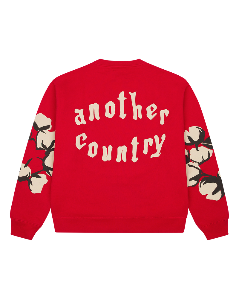 Cactus Tears Crewneck Red