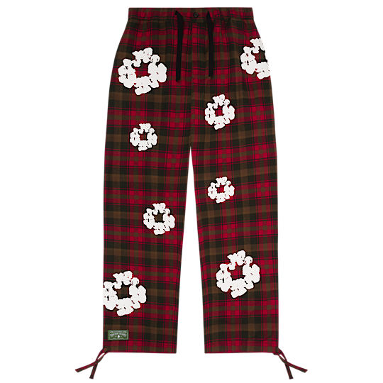 Cotton Wreath Pajama Pants
