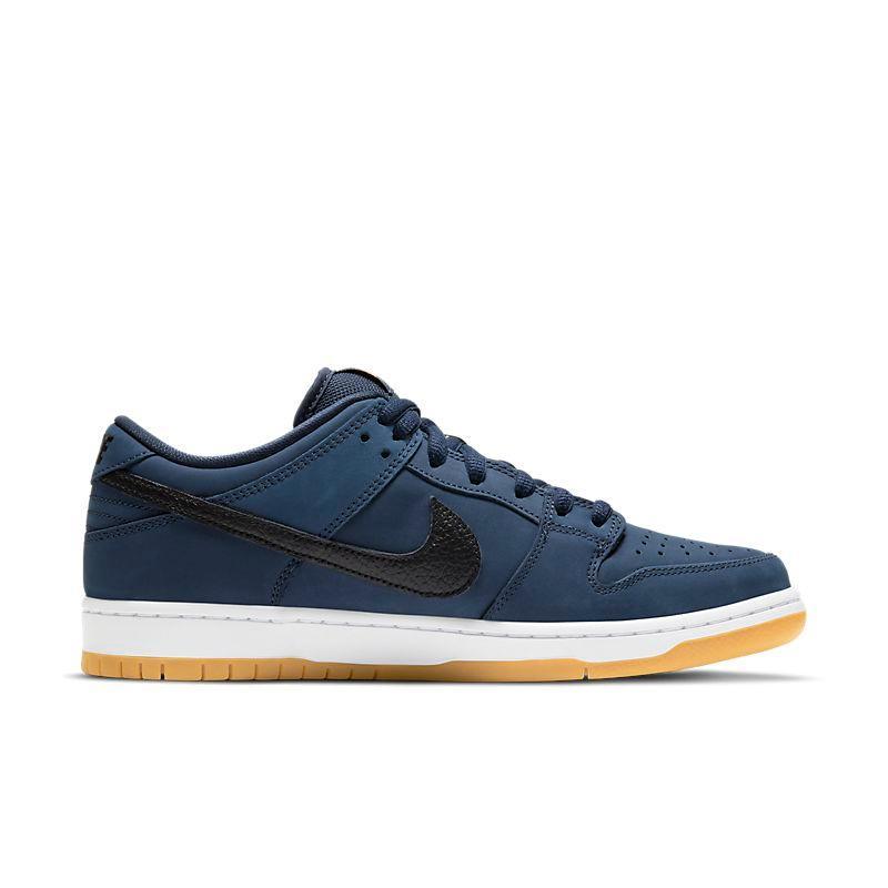 Nike Dunk Low – Midnight Suede Gum Sole Edition