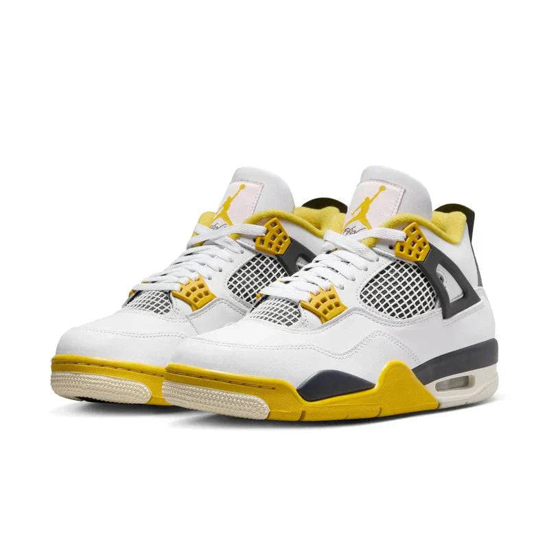 Air Jordan Retro 4-Style Basketball Sneakers – Classic Court Design