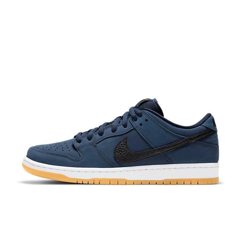 Nike Dunk Low – Midnight Suede Gum Sole Edition