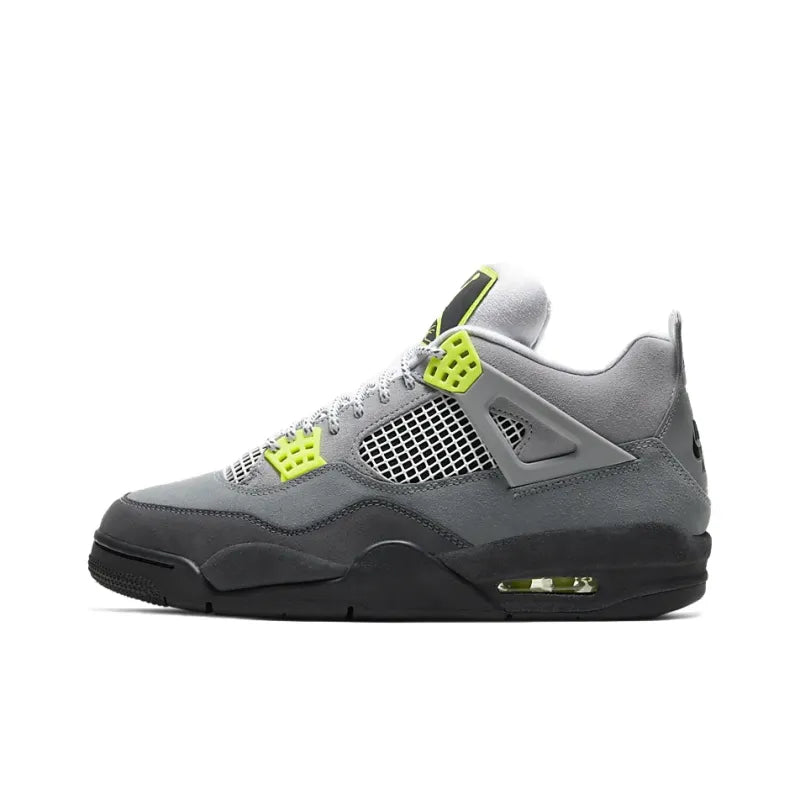 Air Jordan Retro 4-Style Sneakers – 95 Neon Edition