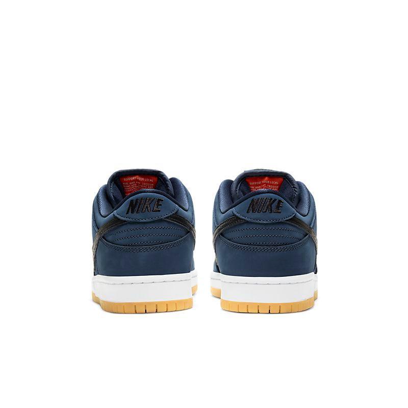 Nike Dunk Low – Midnight Suede Gum Sole Edition