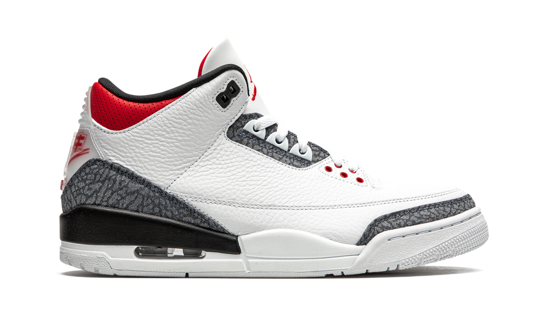 Air Jordan 3 Retro SE-T Denim "Japan Exclusive - Fire Red" CZ6433 100